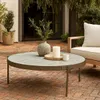 MESA DE EXTERIOR BELT Gris CIRCULAR - Mesas de comedor, Uruguay | Viasono, vista 1 de 2
