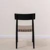 Silla en madera acacia y cuero negro en Negro - Sillas, Uruguay | Entrecasa, vista 7 de 7