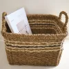 CESTA RECTANGULAR FRANJAS en Marrón - Canastos, Uruguay | Zara Home, vista 1 de 5