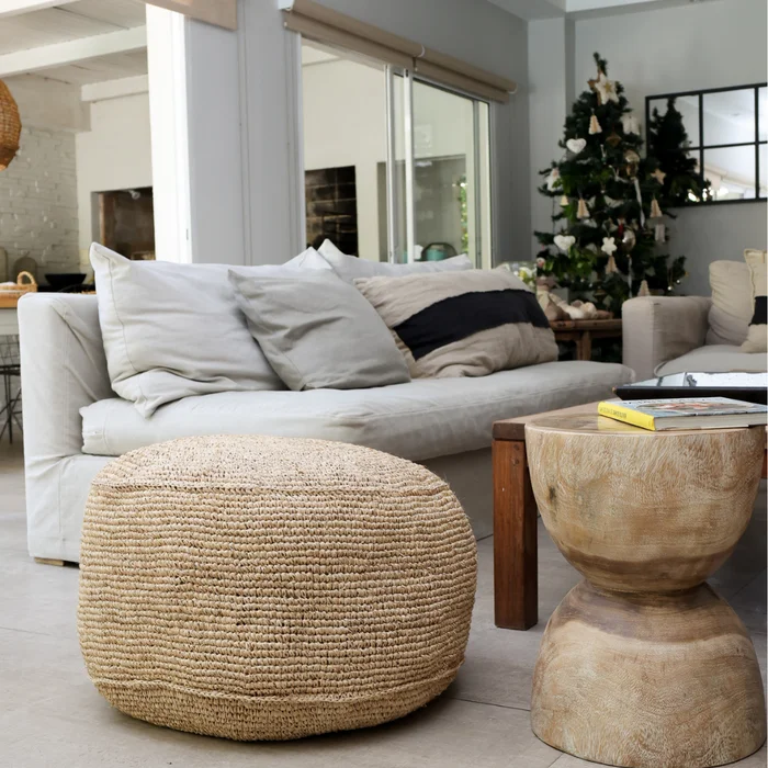 Puff Ibiza en Madera natural - Butacas, banquetas y puffs, Uruguay | Casakos, vista 7