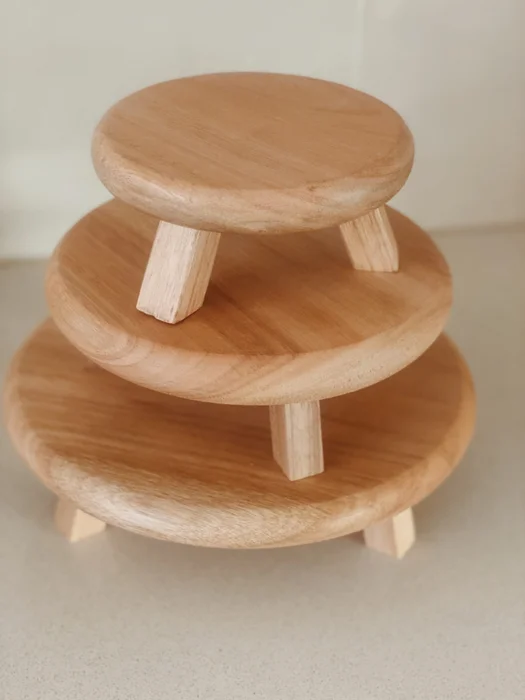 Banco circular de madera – 35 cm - Decoración, Uruguay | Dreams On Time, vista 6