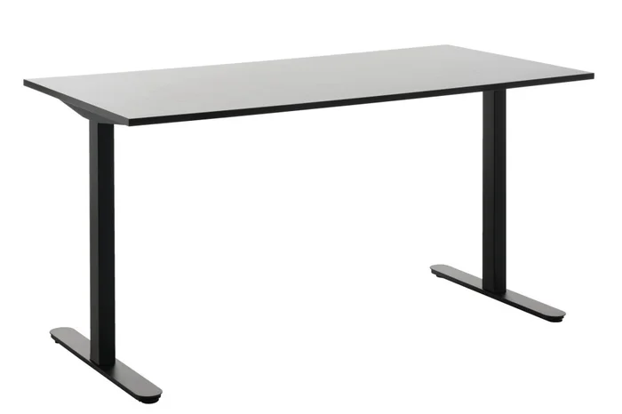 Escritorio STAUNING 80x160 negro en Negro - Escritorios, Uruguay | JYSK