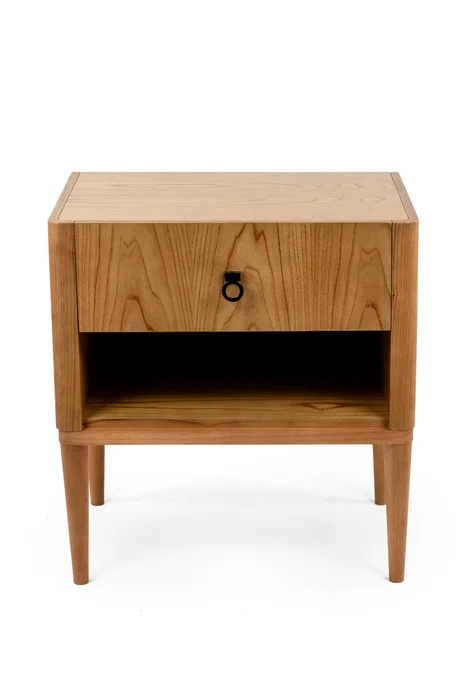 MESA DE LUZ LILLE CINAMOMO 63X60X43H en Madera natural - Mesas de luz, Uruguay | Vinibel