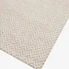 Alfombra Calira de lana jacquard trenzado beige 300 x 200 cm en Beige - Textiles, Uruguay | Kavehome, vista 8 de 8
