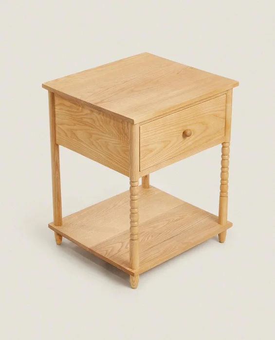 MESITA NOCHE DE MADERA en Madera natural - Mesas de luz, Uruguay | Zara Home, vista 3