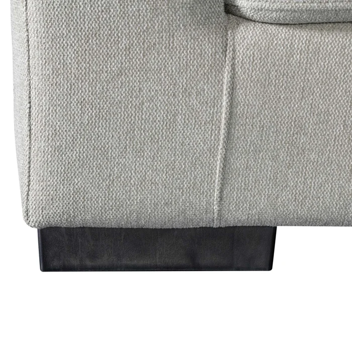 Sofá C/chaise Más De 4 Cuerpos Tela Natural-beige Monaco Natural en Madera natural - Sillones y sofás, Uruguay | Divino, vista 6