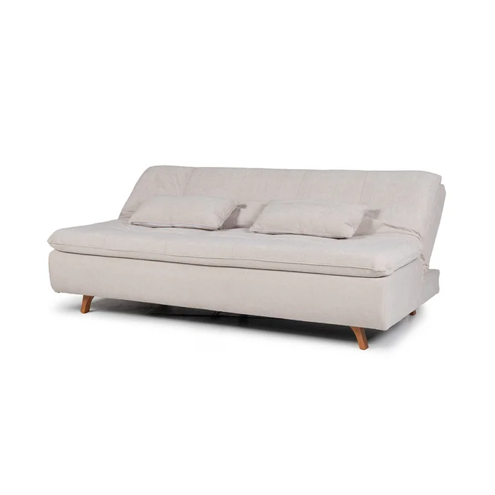 Sofá Cama Maira - Tela Microfibra - 10285 (Beige) en Beige - Sillones y sofás, Uruguay | NYR, vista 3