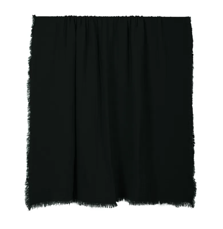 THROW VANLY en Negro - Textiles, Uruguay | Masinfinito Casa