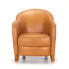 Butaca 100% Cuero - Bull - Camel en Marrón - Sillones y sofás, Uruguay | Ecowood, vista 2 de 3