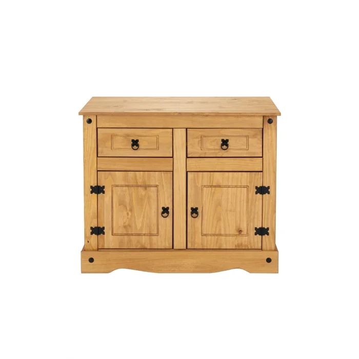 Aparador 2 Puertas y 2 Cajones - Línea Monterrey - Natural en Madera natural - Aparadores y recibidores, Uruguay | Ecowood, vista 4