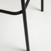 Taburete Lambton de cuerda - negro y acero con acabado negro altura 74 cm en Negro - Butacas, banquetas y puffs, Uruguay | Kavehome, vista 6 de 8