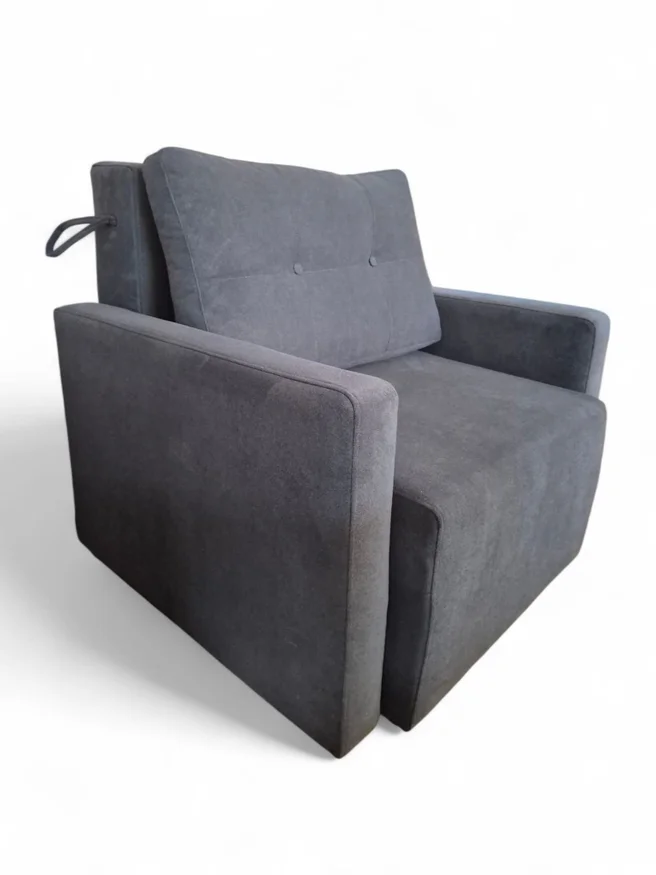 Sofacama Butaca da vinci - Muebles Da Vinci en Gris - Butacas, banquetas y puffs, Uruguay | Muebles Da Vinci, vista 2