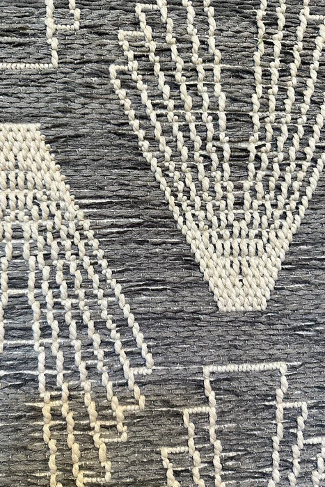 ALFOMBRA VELVET VLT/9388/H818/ 160X230 WOOL/DARK GREY en Gris - Alfombras, Uruguay | Vinibel, vista 2
