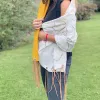Chal maíz y crudo con cuero - Textiles, Uruguay | Dreams On Time, vista 2 de 6