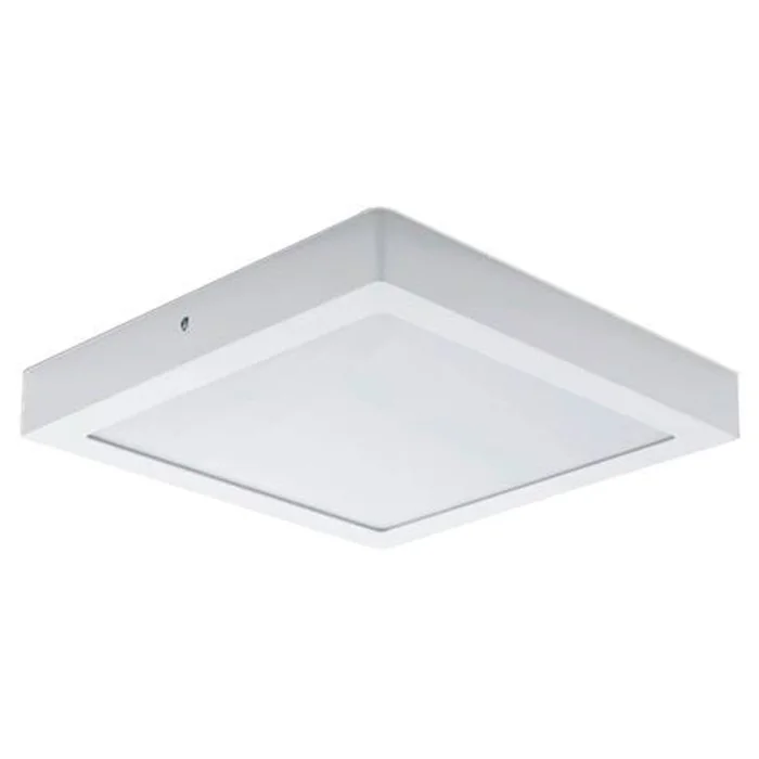 Plafón led exterior cuadrado 24w en Blanco - Lámparas colgantes, Uruguay | Alta Gracia Deco