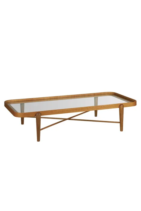 MESA DE LIVING BOSSA IN NATURA 140X70X40H CM en Madera natural - Mesas de living, Uruguay | Vinibel