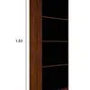 Biblioteca Estanteria 4 Estantes Sin Puertas Tabaco 700 en Marrón - Mesas de comedor, Uruguay | Soy Hogar, vista 4 de 4