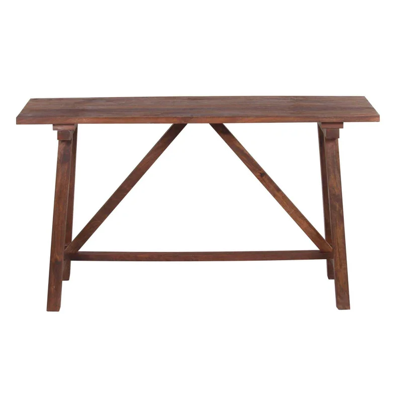 Consola/mesa De Arrime Living Madera-de-mango Marron Farm Castaño en Marrón - Mesas de living, Uruguay | Divino, vista 3