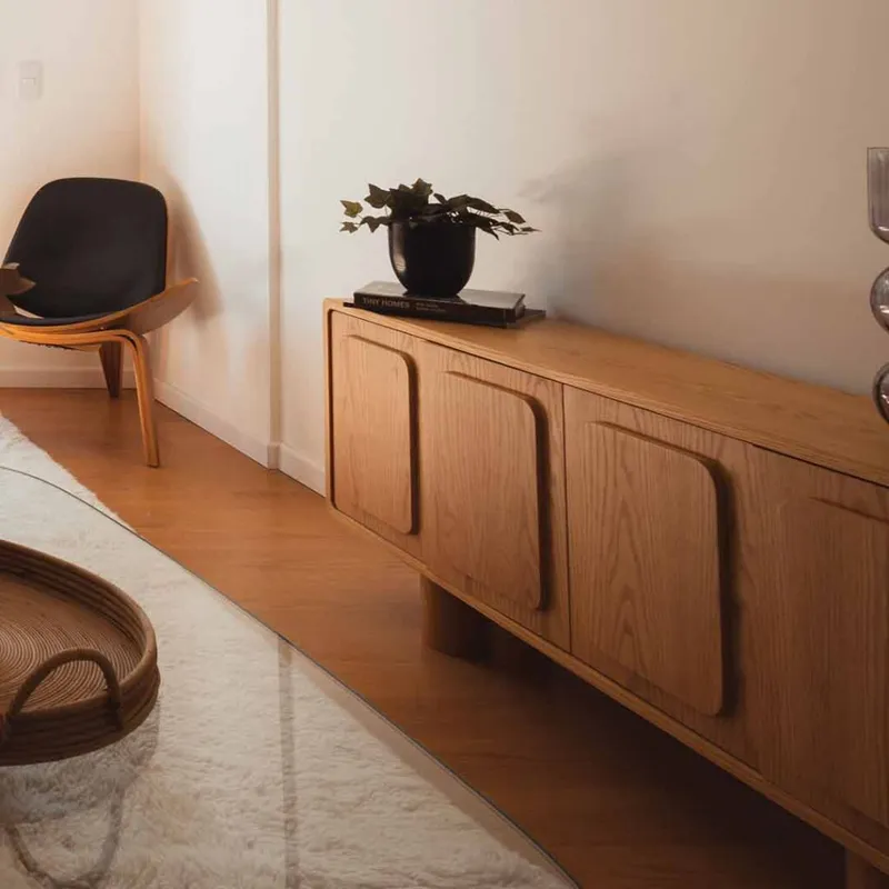 Rack Aurora - 130cm en Madera natural - Aparadores y recibidores, Uruguay | Walnut