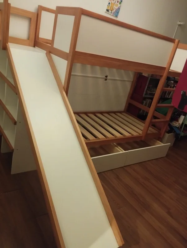 Cama Cleo en Madera natural - Dormitorio, Uruguay | Treehouse Deco, vista 3