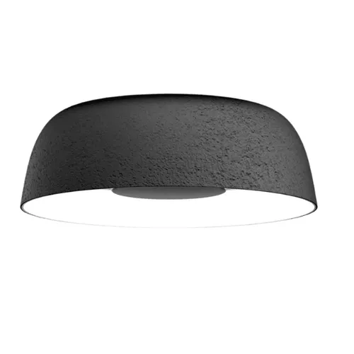 Djembé Gris Adosada 630mm en Negro - Lámparas colgantes, Uruguay | Darko Lighting