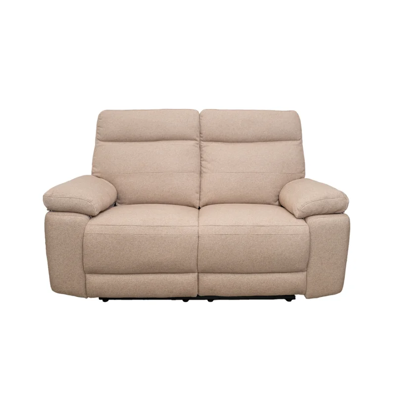SOFA RECLINER ELECTRICO 3 CUERPOS BEIGE 2517 - Sillones y sofás, Uruguay | Alfa Ventas, vista 3