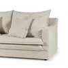Sofá Gin con Funda - Tela Rústica - 2,5 cuerpos - TD5260-1635 (Beige) en Beige - Sillones y sofás, Uruguay | NYR, vista 4 de 5