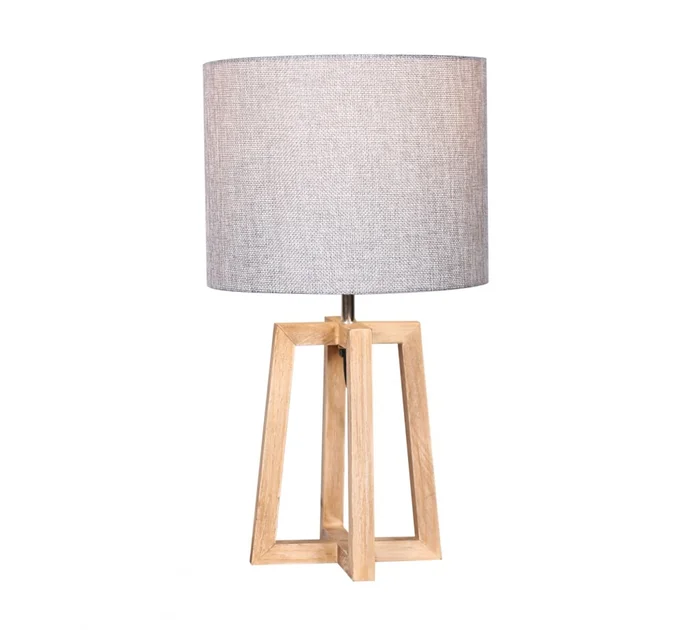 Lampara de mesa - Cádiz en Beige, Natural - Lámparas de mesa, Uruguay | Rústico Hogar