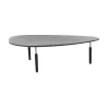 MESA DE LIVING PIEMONT CINAMOMO NEGRA 100X68X32H CM - Mesas de living, Uruguay | Vinibel, vista 1 de 4