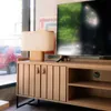 Rack Trendy Marrón Claro (Pie Negro) 140 cm - Muebles para TV, Uruguay | Berna home, vista 6 de 8