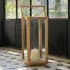 Fanal vidrio y madera G en Madera natural - Velas y Portavelas, Uruguay | De Arcos, vista 1 de 4