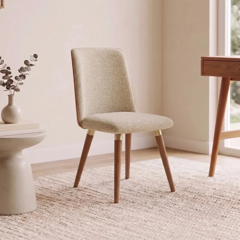 Silla Dakota Giratoria - Linea Mónaco en Beige - Sillas, Uruguay | Rústico Hogar
