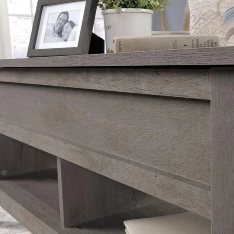 Mesa Ratona Articulada Sauder - Linea Dakota Pass - Gris en Gris - Mesas de living, Uruguay | Ecowood, vista 4