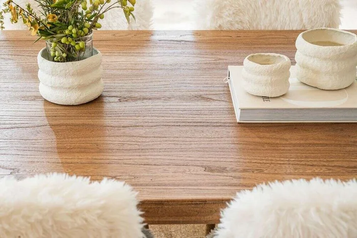 MESA COMEDOR ATHENA - 2.00 X 1.00 MTS en Madera natural - Mesas de comedor, Uruguay | La Iberica, vista 16