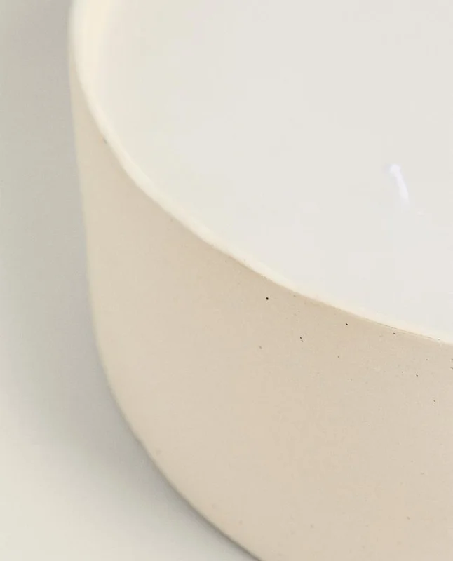 VELA DECORATIVA CERÁMICA - Velas y Portavelas, Uruguay | Zara Home, vista 4