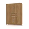 Ropero Placard 6 Puertas 3 Cajones Varios Estantes Y Patas en Madera natural - Roperos y placares, Uruguay | Soy Hogar, vista 1 de 8