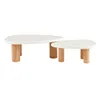 Set De Mesas Centrales Mdf-y-microcemento Emma - Mesas de living, Uruguay | Divino, vista 2 de 4