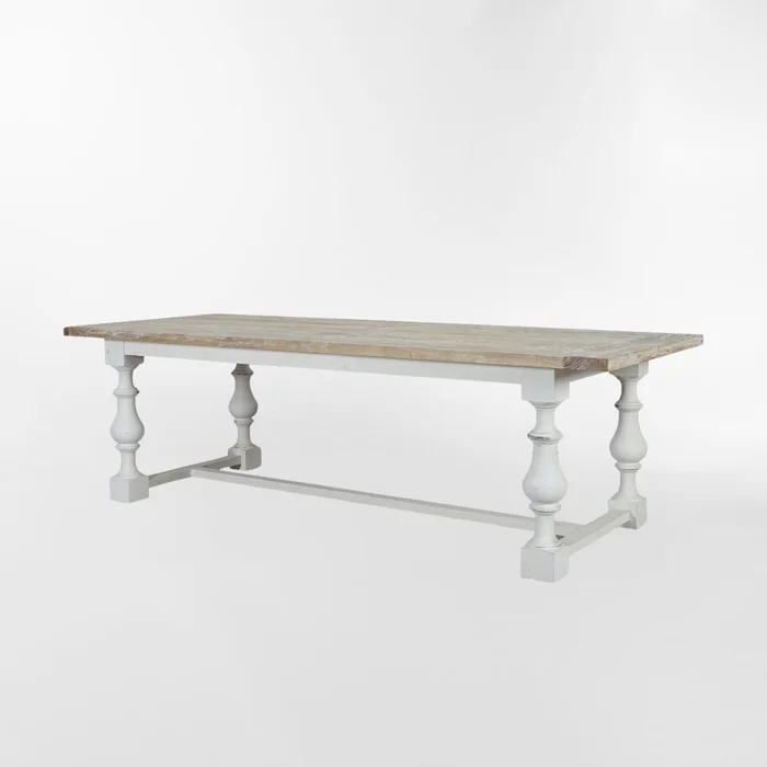 MESA DE COMEDOR FRENCH Natural  en Negro, Uruguay | Viasono, vista 3