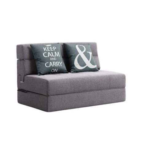 Sofa cama Foldie 2 cuerpos - Gris en Gris - Sillones y sofás, Uruguay | La Cueva Muebles, vista 9