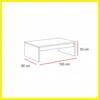 Producto: Mesa ratona 213 de AMARELO - Mesas de living, Uruguay | Amarelo, vista 3 de 3