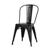SILLA TOLIX NEGRA METAL COMEDOR - Sillas, Uruguay | Decohogar, vista 1 de 4