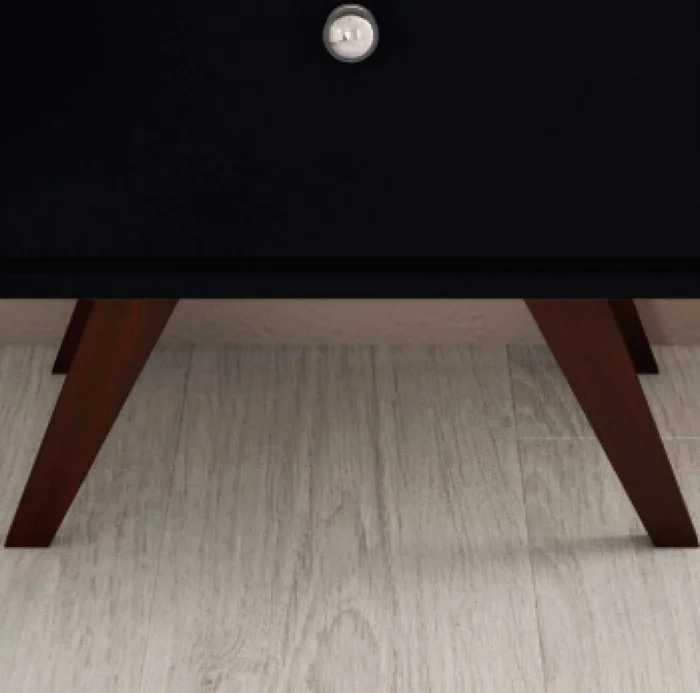Mesa De Luz Linea Retro Living Dormitorio 1 Cajon Ng Rt3019 en Marrón - Dormitorio, Uruguay | Soy Hogar, vista 6