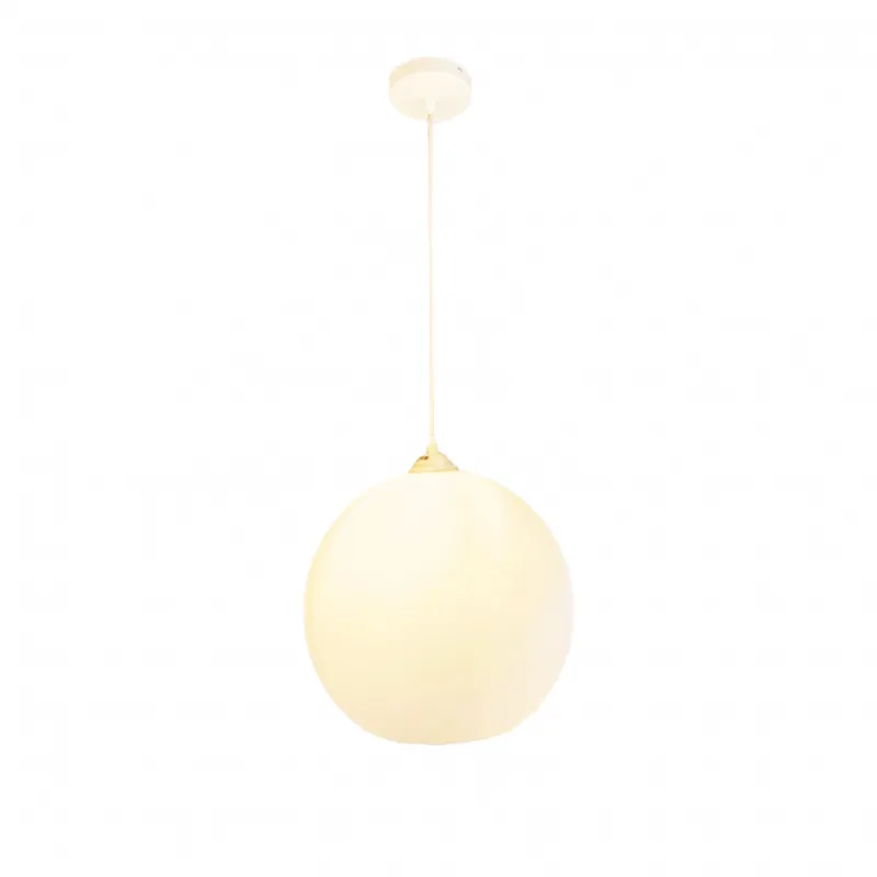 Luminaria Colgante Wallas Medium Blanca ø 20 cm en Blanco - Lámparas colgantes, Uruguay | Serlux
