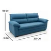 Sillon Ferrari 3 cuerpos - Gris en Gris - Sillones y sofás, Uruguay | Nario Hogar, vista 2 de 2