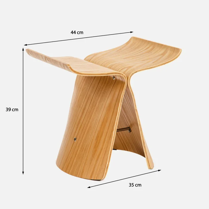Banco Yanagi - Natural en Madera natural, Uruguay | Walnut, vista 4