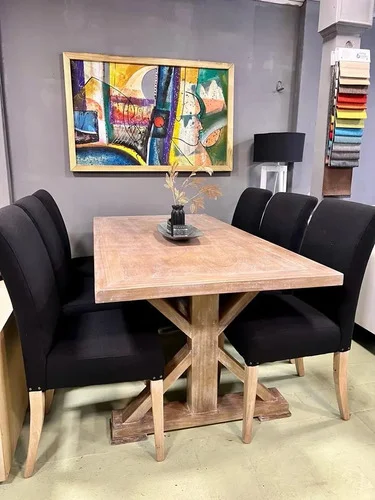 Juego De Comedor Madera Ozark Jamaica Con 6 Sillas De Vestir A Eleccion en A Eleccion - Mesas de comedor, Uruguay | Ozark Home, vista 8