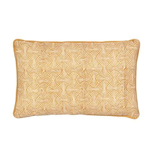 Almohadon Algodon Marron Solange Tostado en Marrón - Textiles, Uruguay | Divino