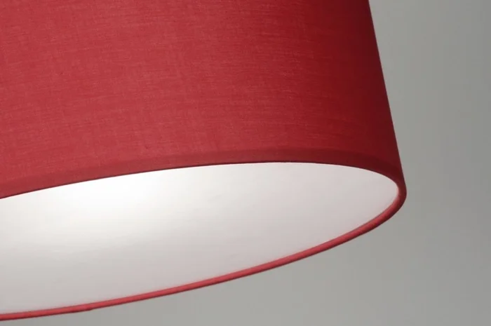 Colgante Simple en Rojo - Lámparas colgantes, Uruguay | La Perla, vista 4