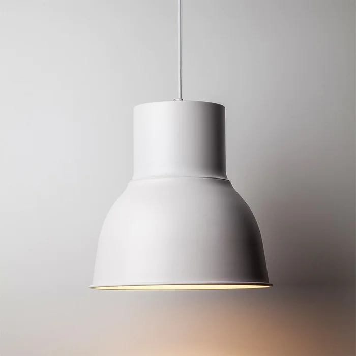 Lámpara Colgante Iron Mini Blanco ø 23 cm en Negro - Lámparas colgantes, Uruguay | Serlux, vista 4
