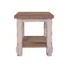 Mesa De Living Lateral - Arrime Pino Natural-beige Am12 Nat/bco en Multicolor - Mesas de living, Uruguay | Divino, vista 3 de 3
